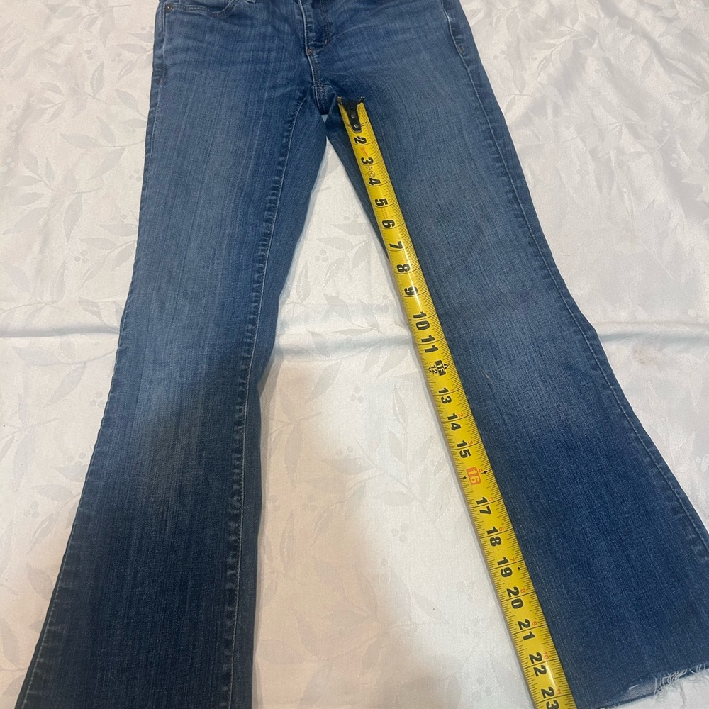 LOFT Women's Flare Jeans in Blue